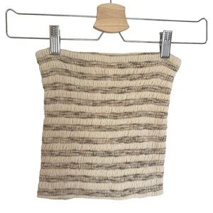 Vintage 90s cream tube top